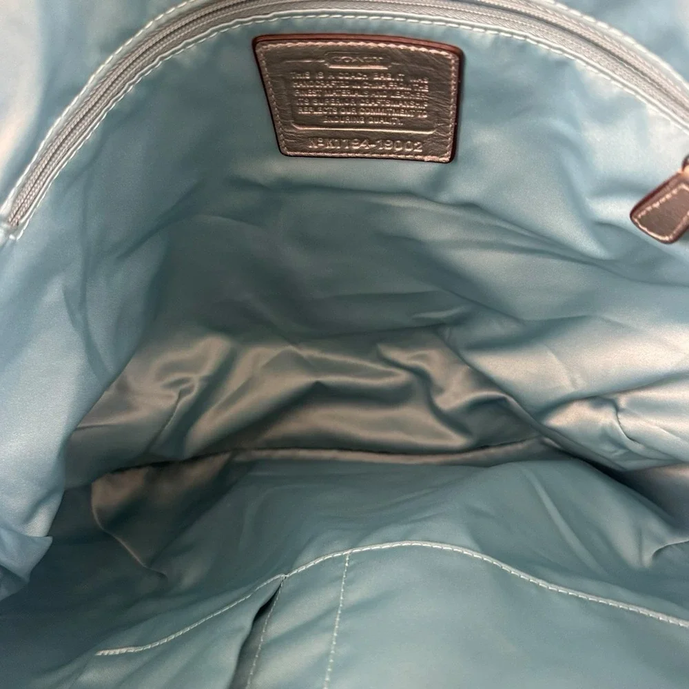 Coach poppy metallic